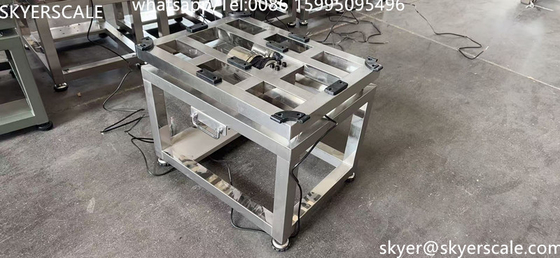 Customize 500kg de gado de frango banco balança