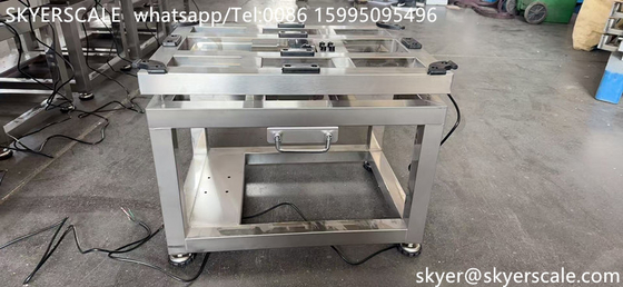 Customize 500kg de gado de frango banco balança