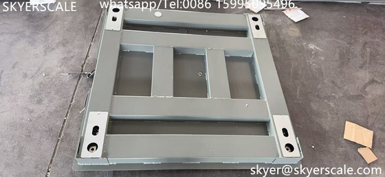 Aço 1.2mx1.2m Plataforma 3 toneladas pesagem pesada com placa anti-rato