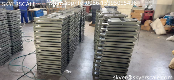 Usar no armazém 300 kg Escala de plataforma de pesagem de 400x500 mm