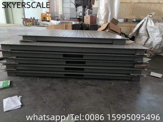 1.5x1.5m Plataforma eletrônica de escala de piso Escala industrial com indicador A12E