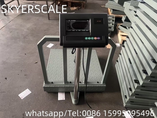 Escala de plataforma de banco de 150 kg Escala de plataforma eletrônica digital para indústria pesada