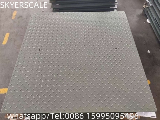 Escala de plataforma de pesagem Digital Pesando 1,2x1,2m 1 tonelada-3 toneladas Escala de piso