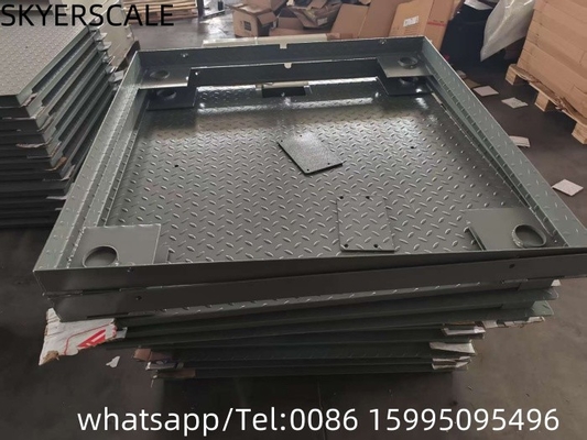 Escala de plataforma de pesagem Digital Pesando 1,2x1,2m 1 tonelada-3 toneladas Escala de piso
