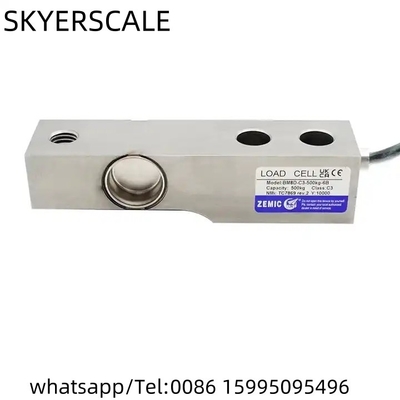 Zemic 500 Kg BM8D B8D Sensor de célula de carga de aço inoxidável com escala de plataforma
