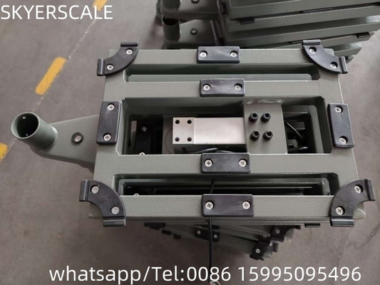 Escala de plataforma digital de aço carbono com indicador de pesagem