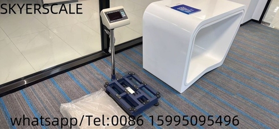 Escala de banco de plataforma 400x500mm 300kg Com indicador de pesagem XK3190-T7+E