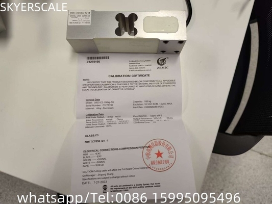 zemic L6E3 300 kg Balanço de célula de carga de teste com sensores de pressão para preço eletrônico Escala de peso