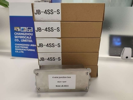 Aço inoxidável 4 Caixa de junção de fios Fábrica para pisos e paletes Balanças de depósitos Balança de pisos