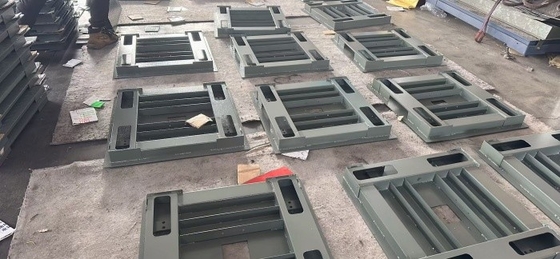 500 kg Balança de piso de plataforma para triagem de resíduos