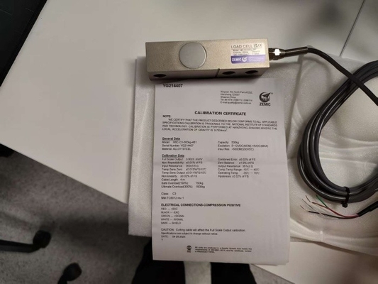 500 kg OIML Celas de carga Amplificador Zemic H8C Sensor de pesagem para balança de peso do chão