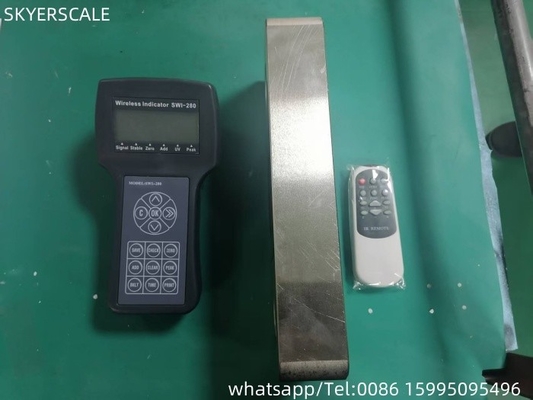 Célula de carga de tensão sem fio digital LCD Dinamômetro Guindaste Escala Célula de carga 10 toneladas