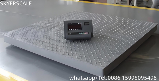 1t 3t 5t Industrial Digital Platform Scale Electronic Floor Weighing Scale Balança de banco Balanças 1x1m 1.5x1.5m