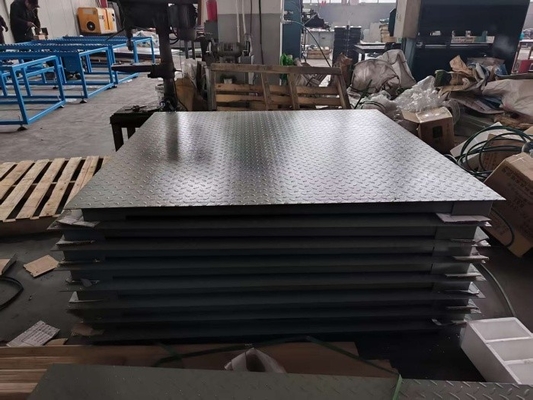 1t 3t 5t Industrial Digital Platform Scale Electronic Floor Weighing Scale Balança de banco Balanças 1x1m 1.5x1.5m