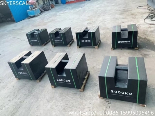 15000kg Placa de pesagem de ferro fundido resistente à corrosão para instrumentos de medição e medição de grande escala