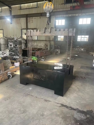 15000kg Placa de pesagem de ferro fundido resistente à corrosão para instrumentos de medição e medição de grande escala