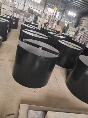 OIML Padrão empilhável 250 kg M1 Pesos de ensaio de ferro fundido Pesos de calibração para guindaste