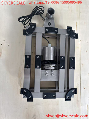 SKYERSCALE 30x40cm Escala de plataforma 60kg 304 Plataforma de aço inoxidável Escala de banco industrial