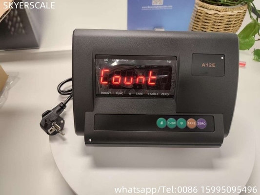 A12E Display do instrumento de pesagem para balanças de peso do chão