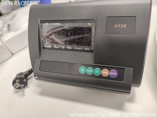 A12E Display do instrumento de pesagem para balanças de peso do chão