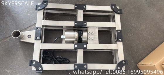 Balanças de plataforma de banco de aço inoxidável 304 40x50cm-150kg