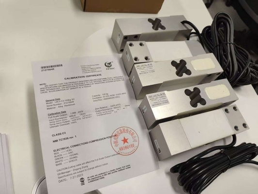 Célula de carga de sensores Zemic L6E3 de 100 kg para balanças industriais