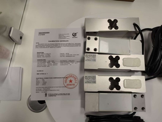 100 kg Células de Sensor de Carga Marca Zemic Para Balanças de Bancos de Plataforma de Pesagem Industrial