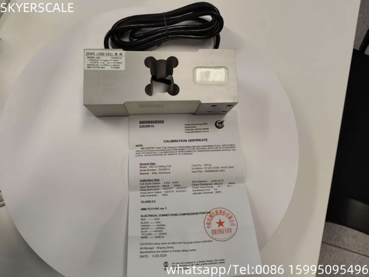 L6G 500 kg Células de Sensor de Carga Marca Zemic Para Balanças de Bancos de Plataforma de Pesagem Industrial