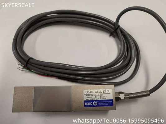 Sensor de transdutor de feixe de cisalhamento de classe C3 de 1 tonelada ZEMIC H8C para balança de piso