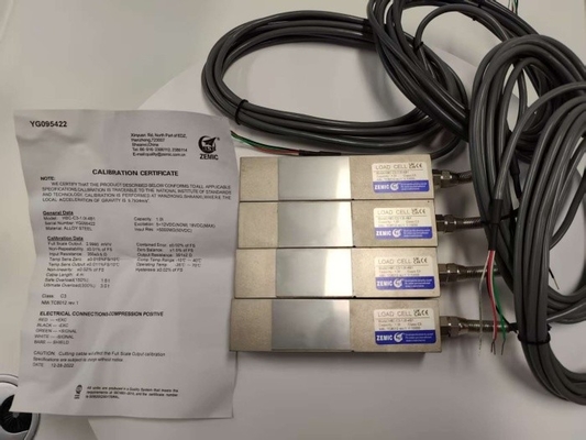 Sensor de transdutor de feixe de cisalhamento de classe C3 de 1 tonelada ZEMIC H8C para balança de piso