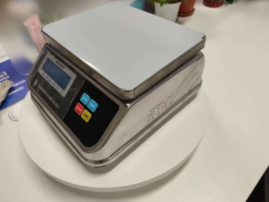 15 kg de aço inoxidável digital à prova d'água Escala de peso eletrônica IP68