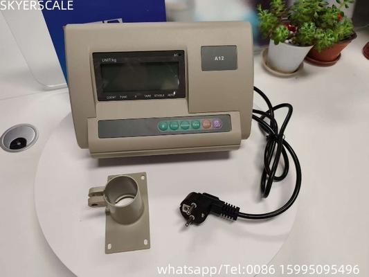 XK3190-A12 Indicador LCD de peso para balanças digitais de plataforma de pesagem