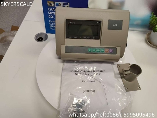 XK3190-A12 Indicador LCD de peso para balanças digitais de plataforma de pesagem