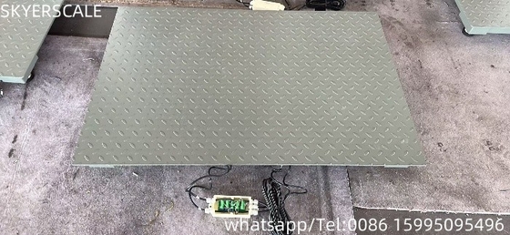 Aço leve 0,8mx1,2m Plataforma 3Ton Pesagem pesada Balança industrial Balança de piso