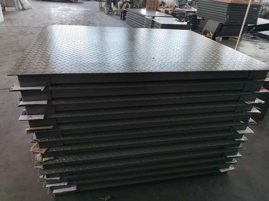 Aço leve 0,8mx1,2m Plataforma 3Ton Pesagem pesada Balança industrial Balança de piso