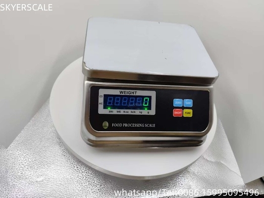 Escala de aço inoxidável série D6 IP68 Pesagem de balanças digitais à prova d'água