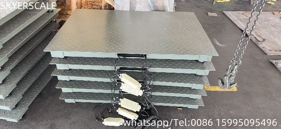 Fornecer Balanças de Piso Industriais de 3 toneladas x 1,2m
