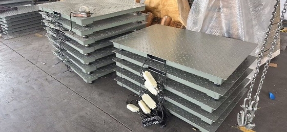 Fornecer Balanças de Piso Industriais de 3 toneladas x 1,2m