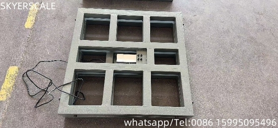 Balanças de banco de 800x800 mm Ideal para aplicações industriais