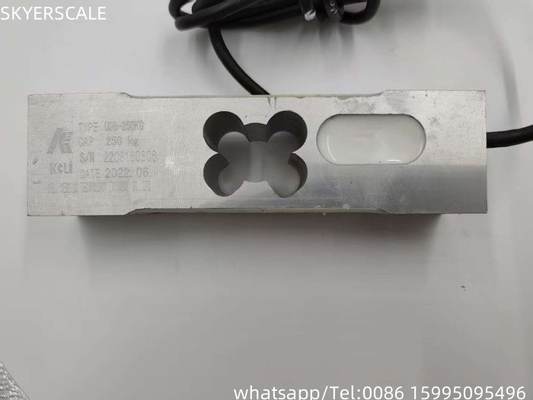 Células de carga de material de alumínio de 250 kg da marca Keli UDB
