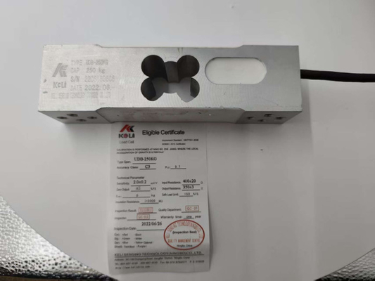 Keli UDB Sensores de carga de material de alumínio de 250 kg para balanças de banco de 300x400 mm