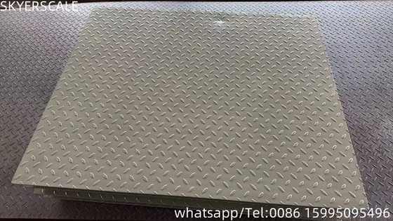 Balanças de peso da plataforma 0,8x1,2m 2000kg com indicador de peso XK3190 A23P com impressora a granel