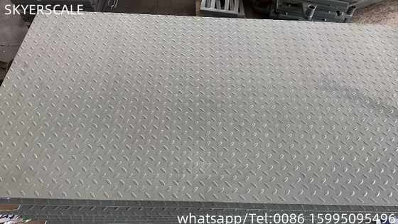 Balanças de peso da plataforma 0,8x1,2m 2000kg com indicador de peso XK3190 A23P com impressora a granel