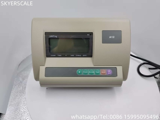Indicador eletrónico de balança de banco XK3190 A12 Indicador LCD de pesagem