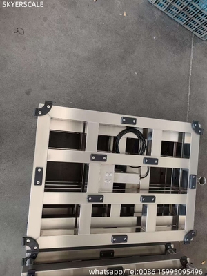 304 aço inoxidável 600x800mm Balança de peso eletrônica 500kg plataforma de balança de banco