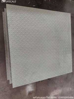 Balanças industriais de aço carbono 1.4x1.4m 5t Balança eletrônica de piso