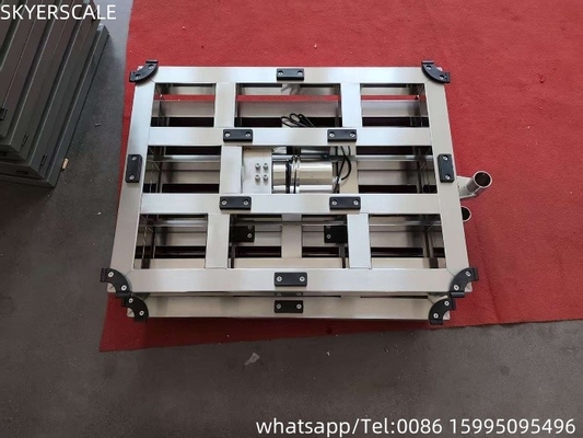 304 aço inoxidável industrial 500kg pesado balança de banco eletrônico balança de plataforma