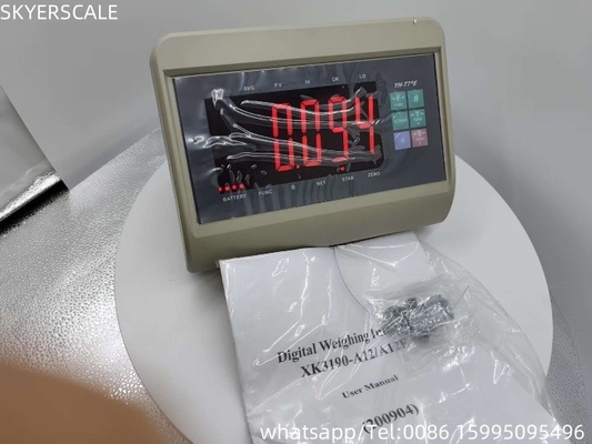 XK3190-T7+E Indicador de célula de carga de peso de pesagem para indicador de escala do piso da plataforma