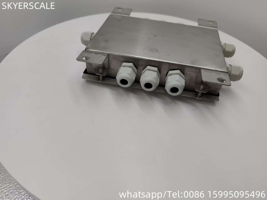 Weighbridge 8 Wire Standard Analogue Industrial de aço inoxidável ajustar caixa de junção de sinal para caminhão balanças 3x18m