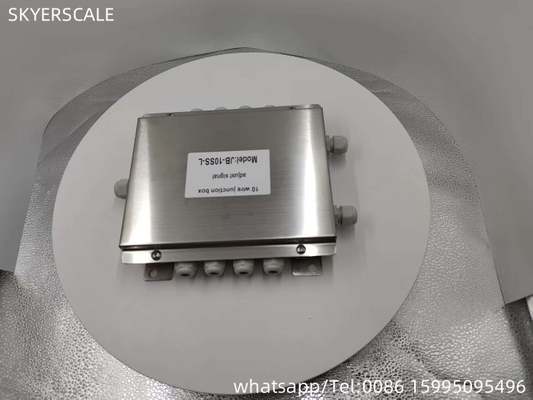 Acessórios de escalas de caminhão IP66 Caixa de junção de 10 fios de aço inoxidável impermeável